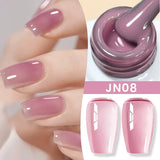 BORN PRETTY 83 Colors 10ml Jelly Nude Gel Nail Polish Autumn Amber Semi Transparent Manicure Soak off UV LED Nails Gel Varnish