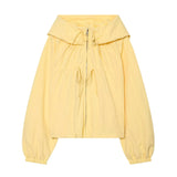 Nlzgmsj 2026 Spring Casual Hoodie Red Jackets Women Long Sleeve Zipper Short Coats Fashion Y2K Girl Outwears