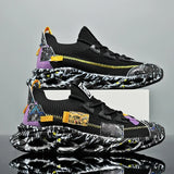 Men's Casual Sneakers Breathable Luxury Trainer Race Shoes Fashion Loafers Running Shoes for Male