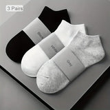 3/5/10PC Unisex Casual Plain Color Boat Socks Thin Breathable Comfy Anti Odor Sweat-absorbing Low Cut Ankle Socks For Men Women