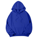 Women's Hoodies Pullover Spring Autumn Casual Hoodie 2026 Sweatshirts Solid Color Hoodies Oversize Black Sweatshirt Women Top
