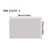Microfiber Dustproof Laptop Screen Cleaning Cloth for MacBook Pro 13/15/16 Protective Notebook Palm Keyboard Blanket Cover