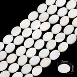 Natural Shell Beads Mother of Pearl Love Star Oval Round Flat Loose Spacer Beads for Jewelry Making DIY Charm Bracelet Necklace
