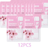 LAIKOU Japan Sakura Clay Mud Mask Hydrating Gentle Cleansing Refreshing Oil Balancing Daily Facial Skin Care Mask 5g