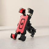 Universal Waterproof Bicycle Phone Holder Adjustable Clamp for Motorcycles Cycling Accessories Bike Rearview Mirror Mount