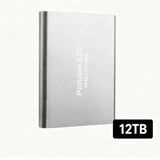 Portable External SSD, 1TB-16TB Large Capacity USB3.1 High Speed Solid State Drive, Lightweight Storage for Laptop, Desktop, Mac