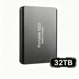 Portable External SSD, 1TB-16TB Large Capacity USB3.1 High Speed Solid State Drive, Lightweight Storage for Laptop, Desktop, Mac