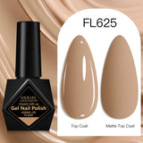10ml Gel Nail Polish 162 Colors Nail Supplies Vernis Semi Permanent Nail Art Manicure Soak Off LED UV Gel Nail Varnishes Summer