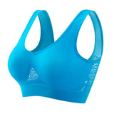 Women Anti-sagging Yoga Sports Bra High-Impact Fitness Tank Top