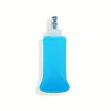150ml/250ml/500ml Collapsible Silicone Water Bottle with Bite Valve, Outdoor Portable for Running Camping Hiking Travel