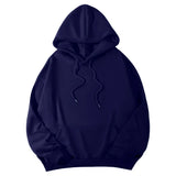 Women's Hoodies Pullover Spring Autumn Casual Hoodie 2026 Sweatshirts Solid Color Hoodies Oversize Black Sweatshirt Women Top