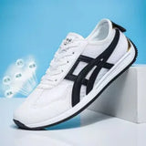 New 2026 Men's Casual Comfortable Breathable Sports Shoes Lightweight Anti-slip Wear-resistant Canvas Low-top round Toe Slip-On