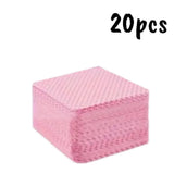 20/600pcs Lint-Free Nail Wipes Gel Cleansing Tissues Aluminum-Free Nail Polish Remover Pads for NaiArt Beauty Cleaning Care Tool