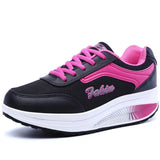 Women Breathable Lightweight Platform Walking Sneakers