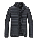 Men All-Season Warm Down Jacket Coats Mens Waterproof Windproof Down Jackets Spring Autumn Winter Casual 90% Down Jackets Male