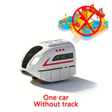 Magnetic Track Toy for Children's Electric Train Anti-gravity Kids Magic Cube Car Railway Model for 3 Years Boy Birthday Gifts