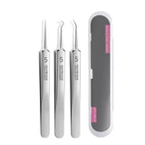 3-8Pcs Blackhead Clip Pimples Tweezer Blackhead Remover Stainless Steel Cell Clip Beauty Product Acne Needle Skin Cleanning Tool