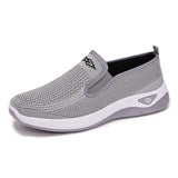 Women's Shoes Spring and Autumn New Mesh Breathable Casual Shoes Outdoor Lightweight Non-slip Wedge Heel Thick-soled Sneakers