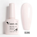 Venalisa HEMA TPO FREE Nail Gel Polish Glitter Gorgeous Full Coverage Soak Off UV LED French Nail Jelly Pink Nude Collection
