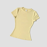 Seamless Moisture Wicking Yoga Shirt for Flexible Performance