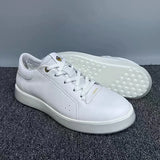 Fashion Genuine Leather Men Sneakers Breathable Comfort Classic Casual Shoes Mens Outdoor Walking Shoes Couple Footwear
