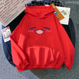 TakoTakodachi Anime Kangaroo Pocket Hololive Winter Women Spring Autumn Tops Sweatshirt Vintage Harajuku Winter Clothes Women