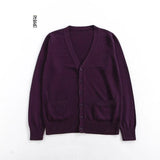 New Sweater Solid Candy Women Knit Top Fashion Female Cardigan Thin Spring Autumn Long Sleeve Adult Jacket Clothes Slim XS-2XL