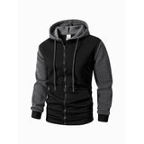 Autumn Men's Hoodies Jackets Long Sleeve Sweatshirt Oversized Hoodie Zip Up Jackets Male Hoodies Casual Jacket Sportswear