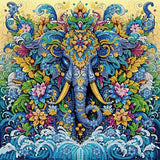 5D DIY Partial Special Shaped Drill Diamond Painting Kit Animal Decoration