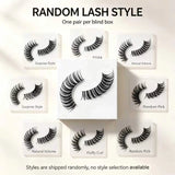 Yiernuo 1/5 Pairs Long Transparent Band Vegan Eyelash D Curl Russian Eyelashes Clear Band Lashes Invisible Band Lashes