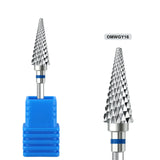 1pcs Tungsten Steel Nail Cuticle Drill Bits Carbide Rotate Electric Ceramic Milling Cutter For Manicure Gel Polish Remover