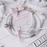 8K Luminous Keyboard Aviation Plug Cable Costom 1.3m USB-TypeC Cute Pink Keyboard Cable Spiral Single Crystal Copper Cable Gift