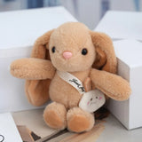 15cm Women's Rabbit Fur Keychain Bag Car Pendant Jewelry Decoration Fashionable Accessory for Bags And Gifts