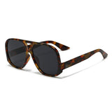 Hiking Camping Oversized Women Double Bridges Anti Light Glasses Fashion Outdoor Driving Eyeglasses Beach Travel UV400 Shades