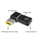 100W USB Type C Fast Charging Adapter Plug Connector Universal USB C Laptop Charger Converter for Dell Asus Hp Acer Lenovo
