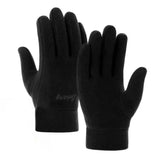 1 Pair Winter Polar Fleece Gloves Men Women Warm Outdoor Cycling Driving Gloves Windproof Non-Slip Soft Thickened Male Gloves