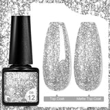Mtssii 6ML Chocolate Color Gel Nail Polish Brown Semi Permanent UV Gel Autumn Winter Popular Soak Off Nail Art Gel Varnishes