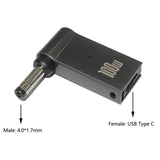 100W USB Type C Fast Charging Adapter Plug Connector Universal USB C Laptop Charger Converter for Dell Asus Hp Acer Lenovo