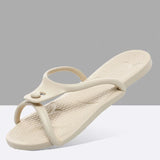 2024 Summer Women Folding Slippers Adults Portable Trip Travel Sandals Couples Indoor Soft Slides Men Beach Non-slip EVA Shoes