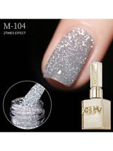 15ml Broken Diamond Halloween Christmas Nails Gel Nail Polish Adhesive Burst Flash Maillard Broken Diamond Adhesive
