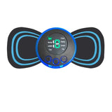 Electric Muscle Massager Set EMS Neck Massage Machine with8 Modes And 19 Strength Levels Portable Vibrating Treatment Instrument