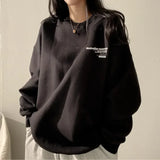 Women Sweatshirts Oversized Spring Hoodie Long Sleeve Casual Letter Print Loose Pullovers Harajuku Sweatshirt Female