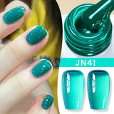 BORN PRETTY 83 Colors 10ml Jelly Nude Gel Nail Polish Autumn Amber Semi Transparent Manicure Soak off UV LED Nails Gel Varnish