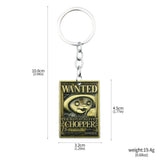 One Piece Luffy Straw Hat Keychain Rotatable Zoro Skull Metal Pendant Role-Playing Decorative Accessories Fan Jewelry Gift