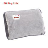 Electric Hot Water Bag Winter Portable Soft Electric Hand Warmer Rechargeable Reusable Explosion-Proof Warming Hand Pillow