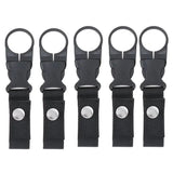 Webbing Water Bottle Holder Climbing Carabiner Belt Backpack Hanger Hooks Clip Multifunction Water Bottle Nylon Buckle Hook Clip