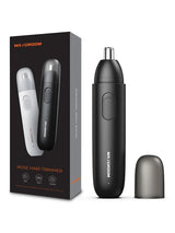 MAXGROOM Nose Hair Trimmer for Men Rechargeable 360 Rotating Dual-Blade Electric Shaver Eyebrows Nose Hair Trimmer Painless Safe
