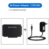 USB 3.1 to SATA IDE Type-C Hard Disk Adapter Converter Cable for 3.5 2.5 inch HDD/SSD CD DVD ROM CD-RW 3 in 1 IDE SATA Adapter