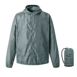 JNLN Camping Rain Jacket Men Women Waterproof Sun Protection Clothing Fishing Hunting Clothes Quick Dry Windbreaker With Pocket