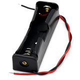 Black Plastic Battery Storage Case DIY Holder 1X 2X 3X 4X 18650 Battery Box with Wire Lead Pin for Electronics 18650 Battery Con